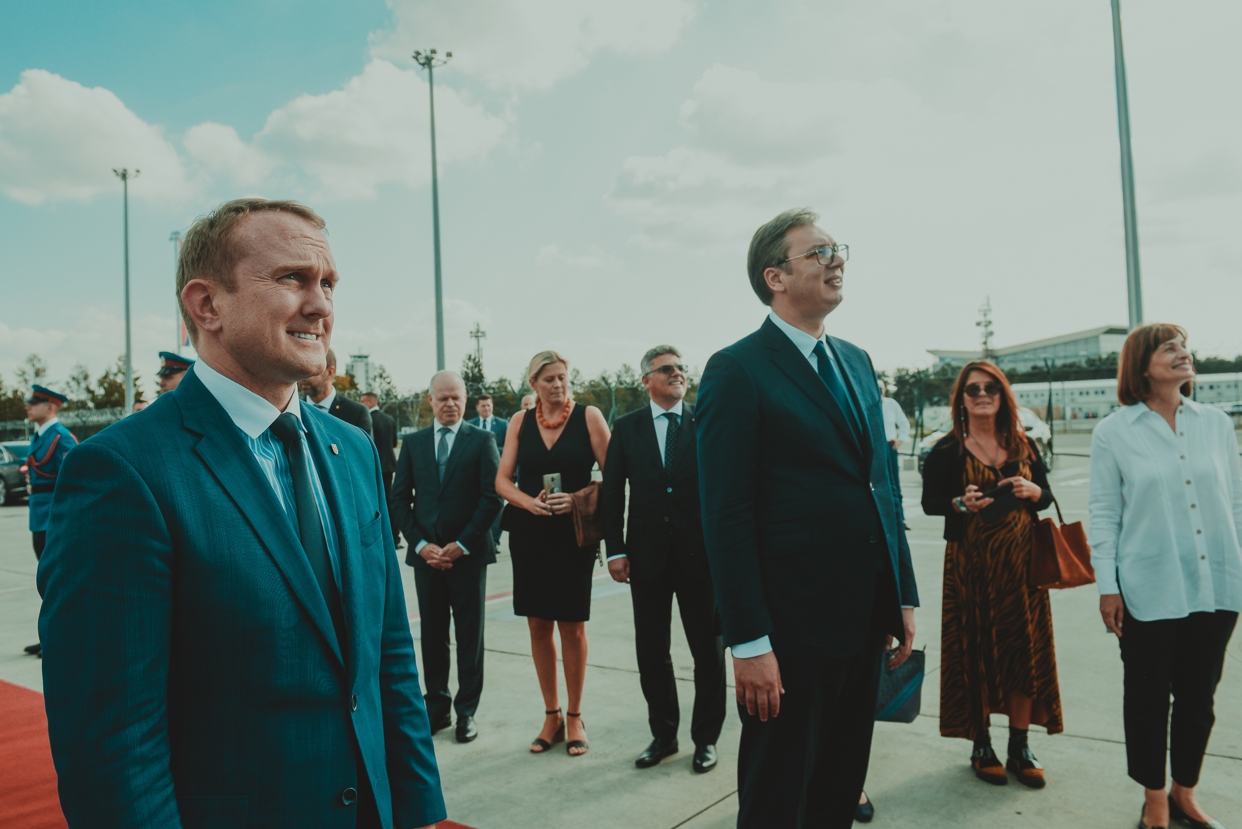 Státní návštěva Srbské republiky, J. E. Aleksandar Vučić, prezident Srbské republiky, Bělehrad, září 2019
